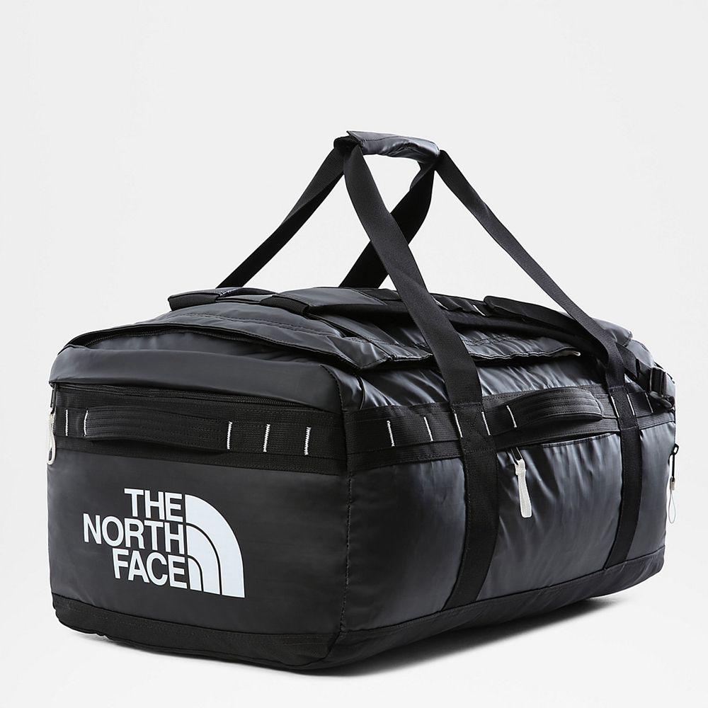 The North Face Base Camp Voyager 62L Ανδρικα Τσάντα Duffel - Μαυρα / Ασπρα (JNVC25317)